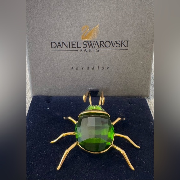 Swarovski Scarab pin/brooch. 
In original box. 
NWOT. - Picture 7 of 9